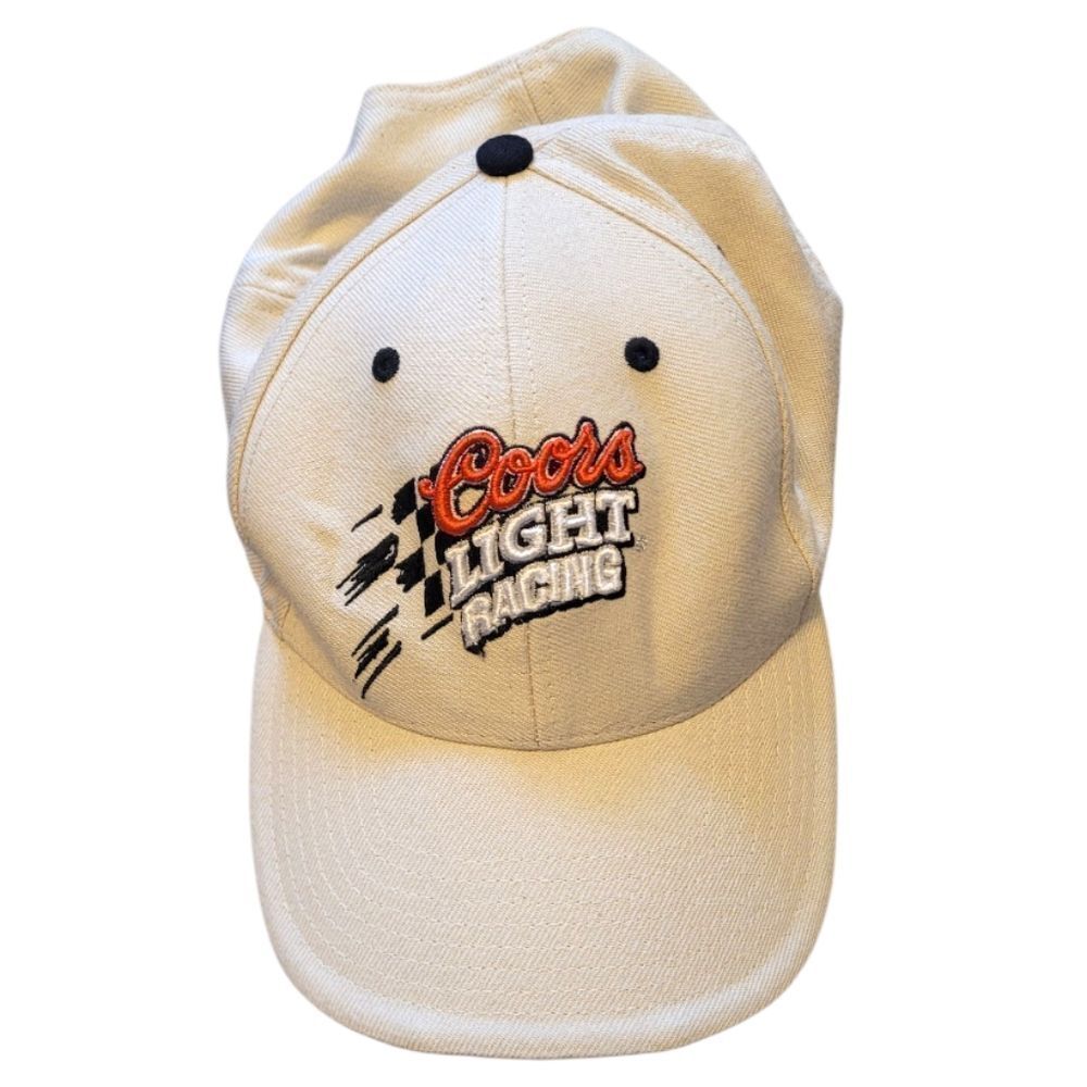 Coors Light Racing Unisex Cream Wool Blend Hat OS